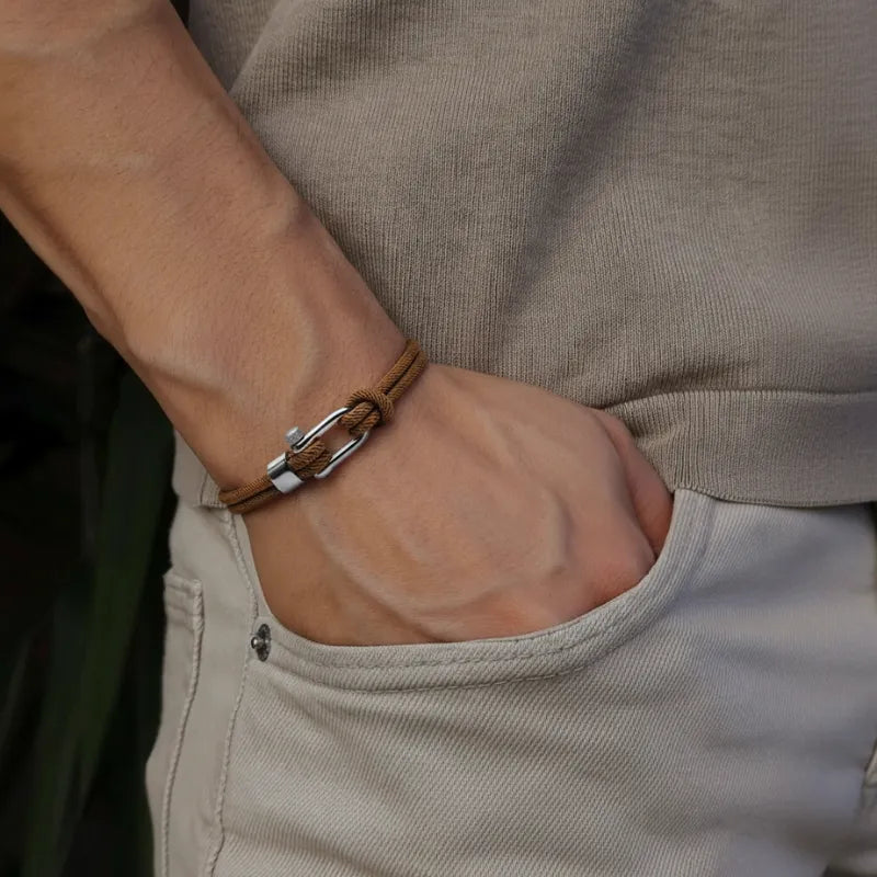 Khaki Rope Bracelet Malibu