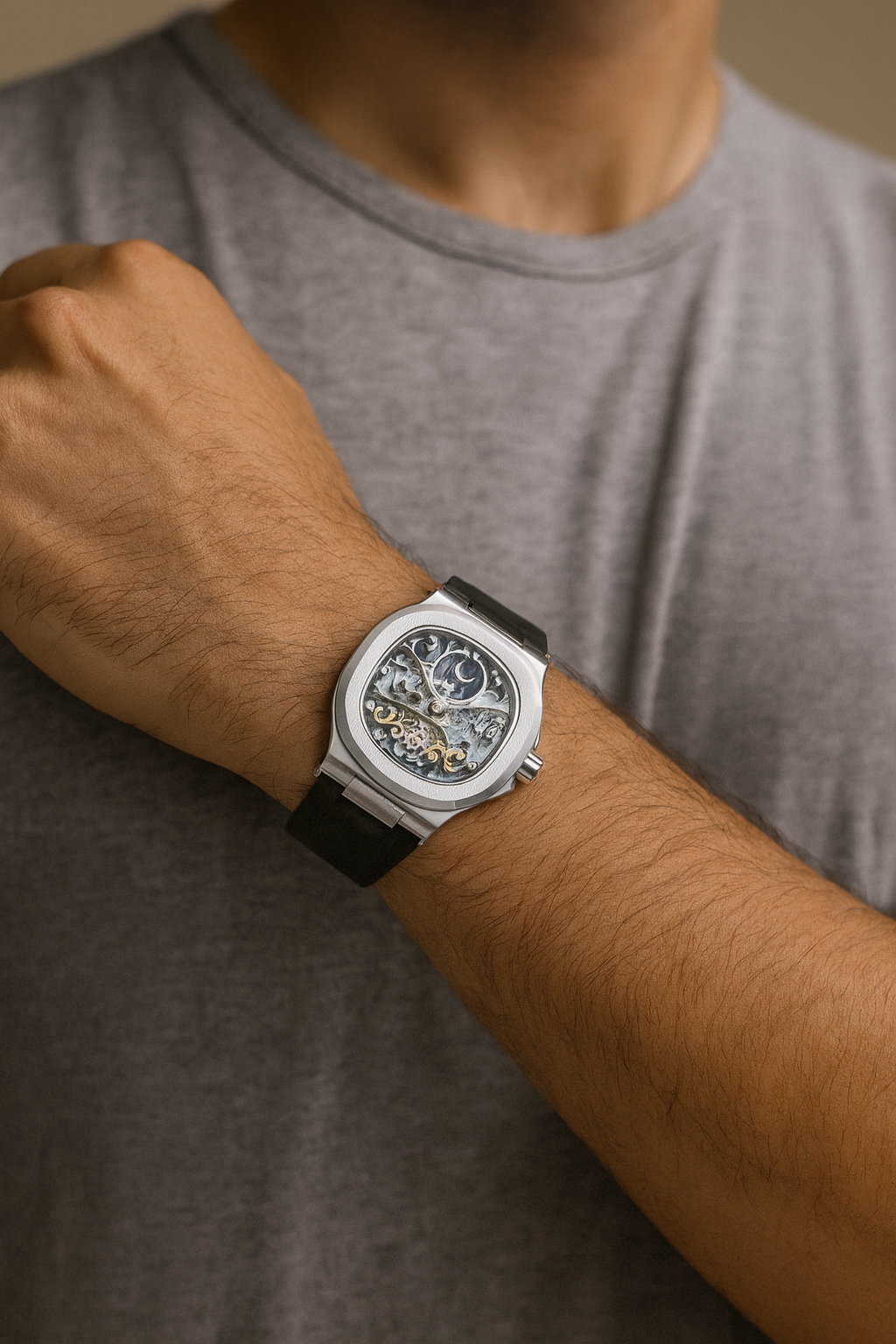 METTZ LUNAR | SILVER/BLACK